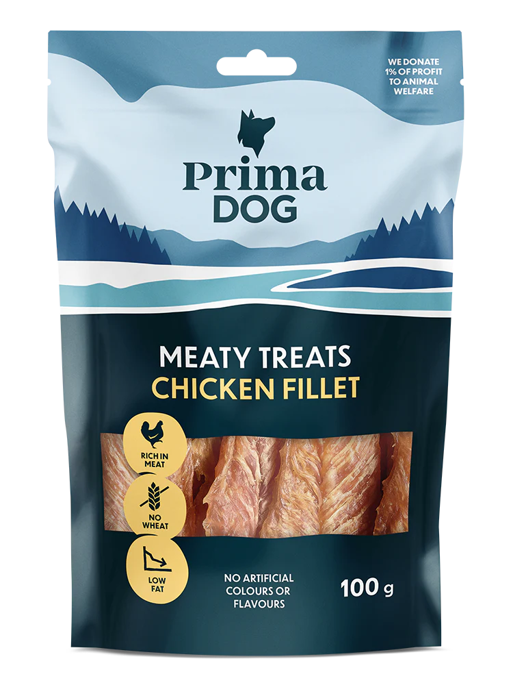PrimaDog Meaty Treats Kycklingfilé