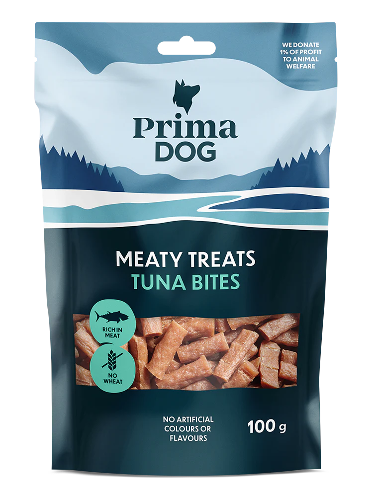 PrimaDog Meaty Treats Tonfiskbitar