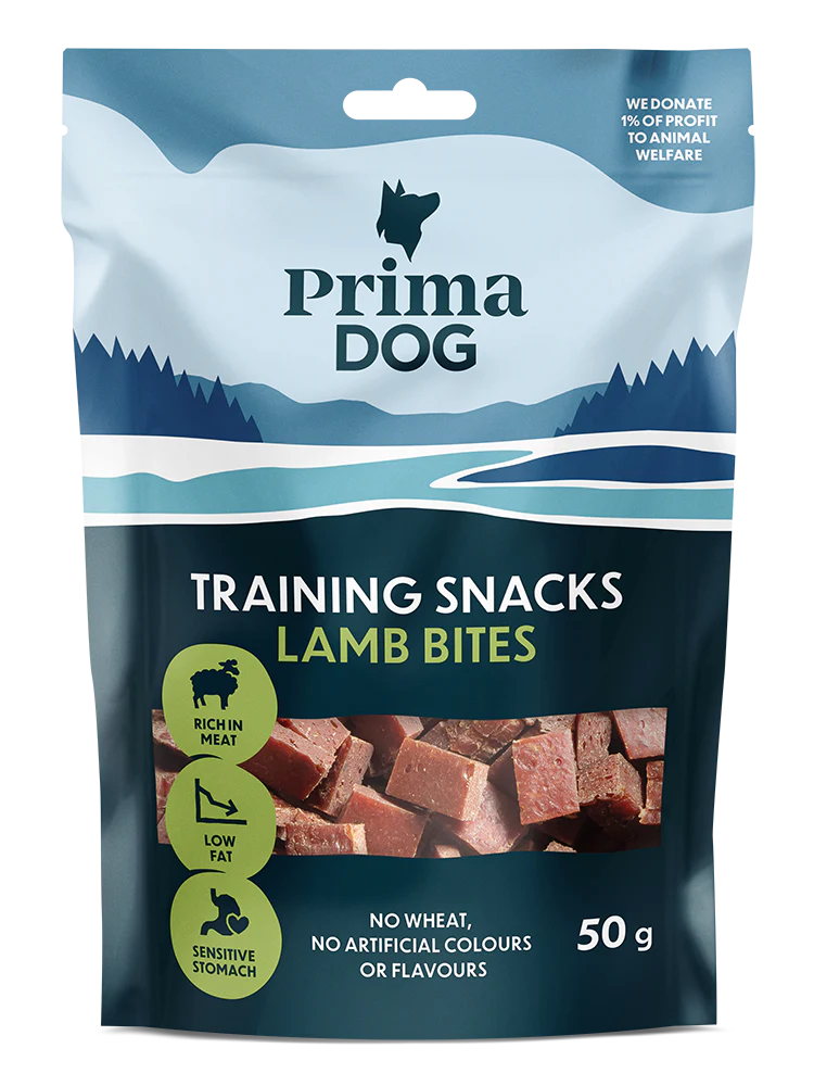 PrimaDog Training Snacks - Lamm