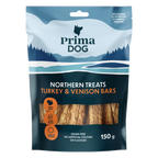PrimaDog Northern Treats Bars Kalkon & Hjort