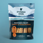 PrimaDog Northern Treats Bars Kalkon & Hjort