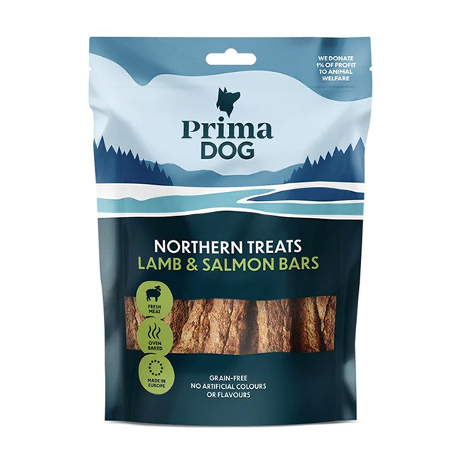 PrimaDog Northern Treats Bars Lamm & Lax