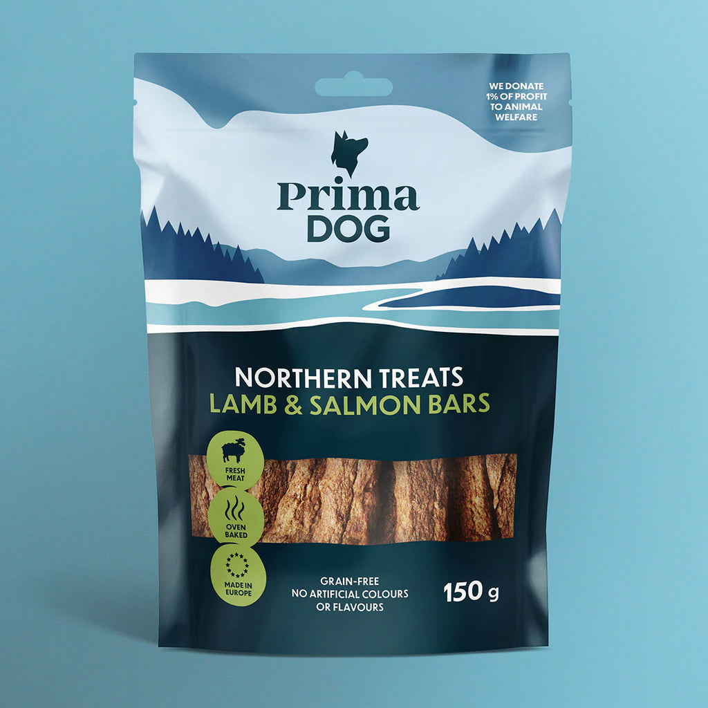 PrimaDog Northern Treats Bars Lamm & Lax