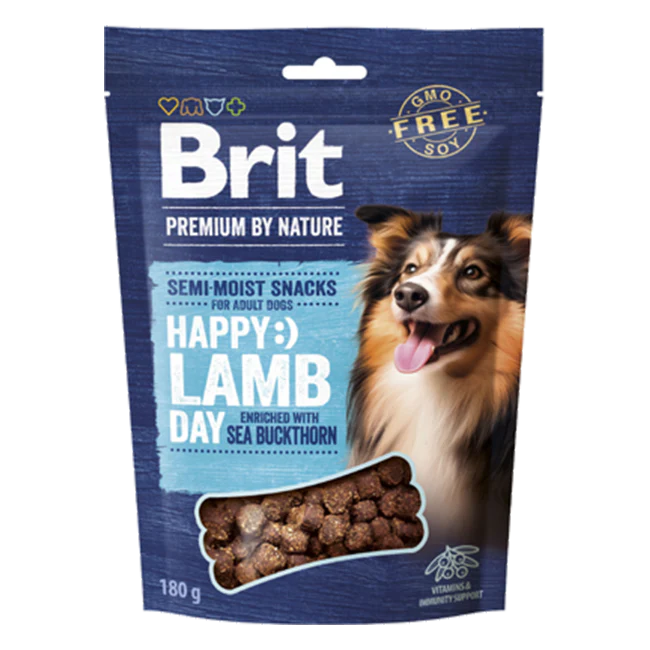 Brit Premium by Nature Semi-moist Snacks Lamm & Havtorn