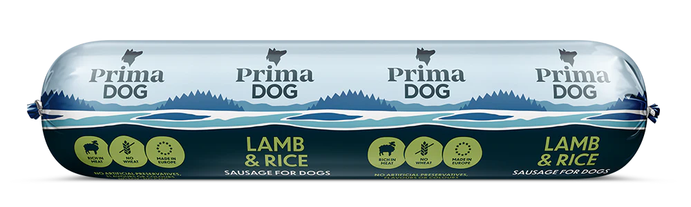 PrimaDog Lamm & Ris korv