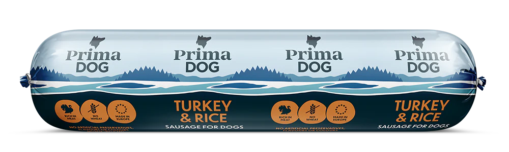 PrimaDog Kalkon & Ris korv