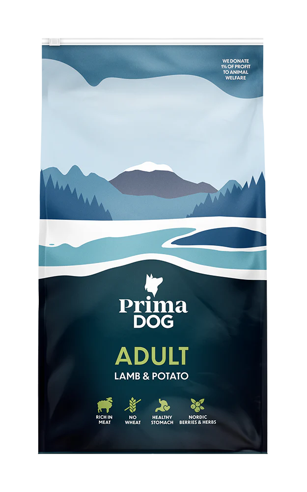PrimaDog Adult Lamm & Potatis