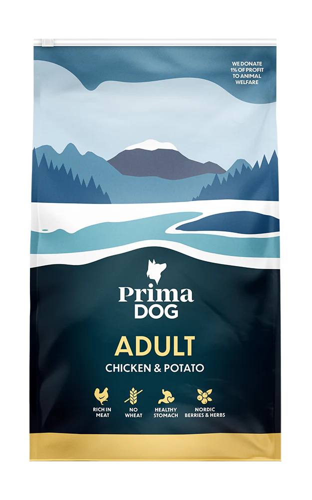 PrimaDog Adult Kyckling & Potatis