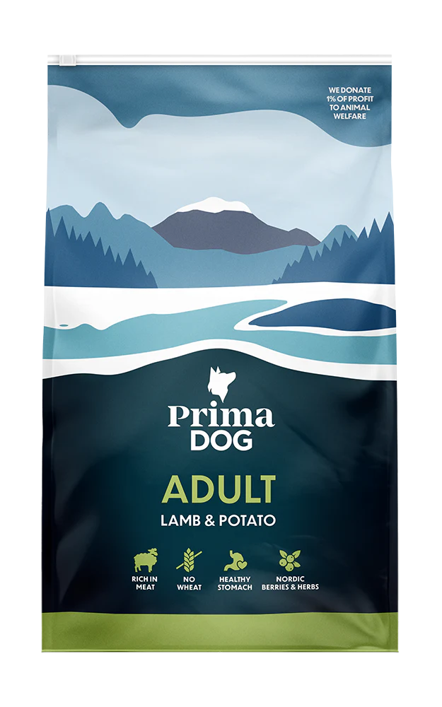 PrimaDog Adult Lamm & Potatis