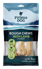 PrimaDog Rough Chews Lamm & Tranbär