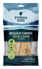 PrimaDog Rough Chews Lamm & Tranbär