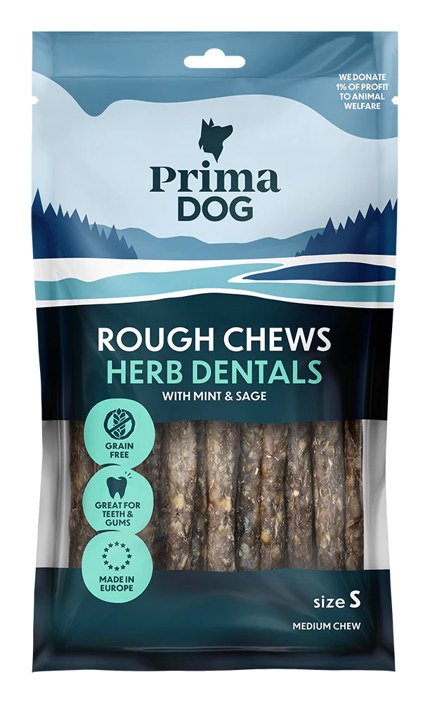 PrimaDog Rough Chews Dental Mynta & Salvia