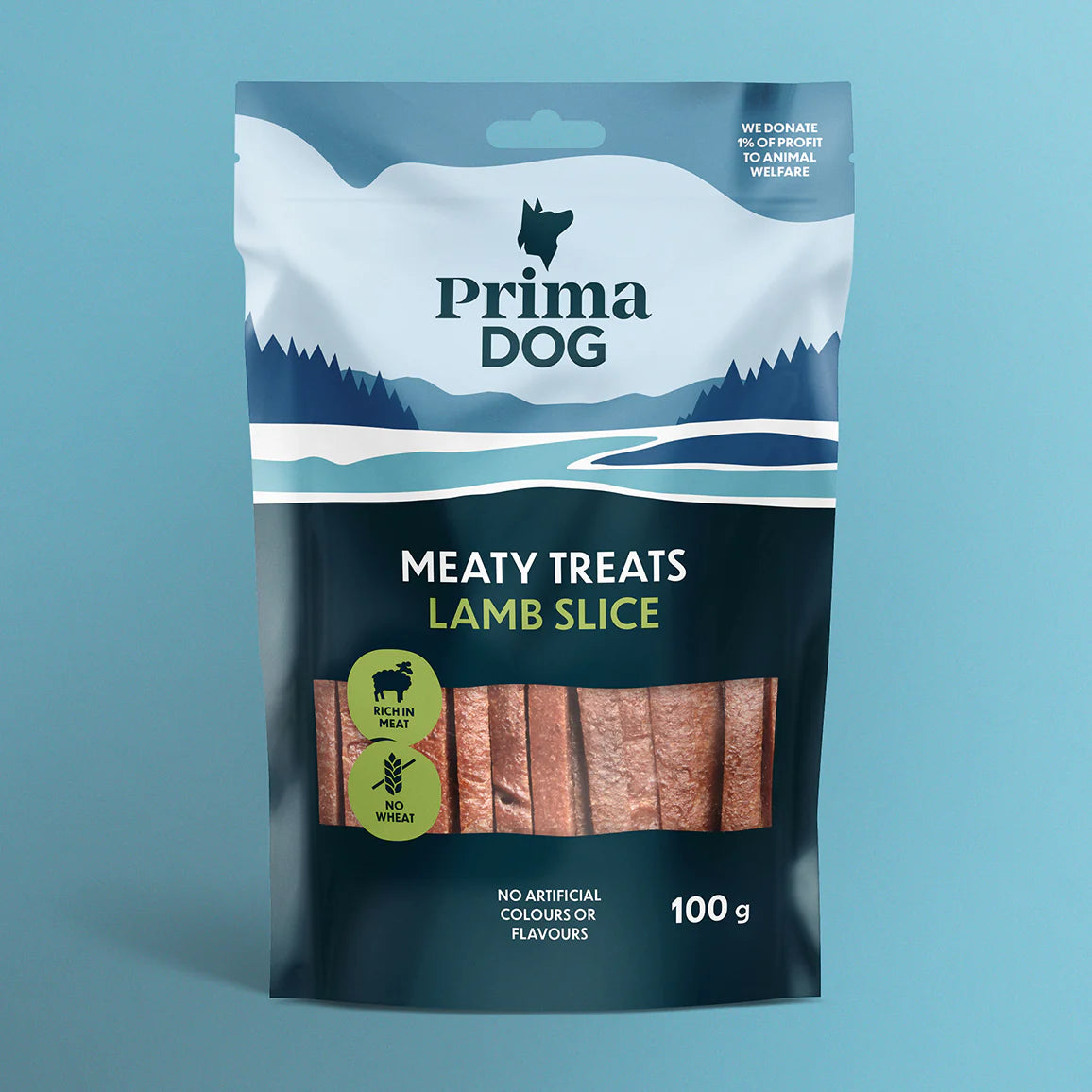 PrimaDog Meaty Treats Lammslice
