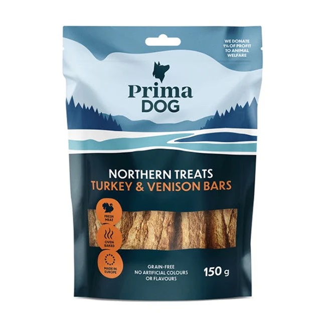PrimaDog Northern Treats Bars Kyckling & Kalkon