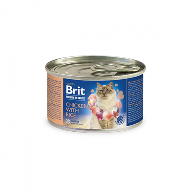Brit Premium by Nature Katt Kyckling & Ris