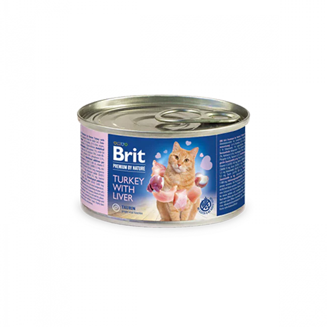 Brit Premium by Nature Katt Kalkon & Lever