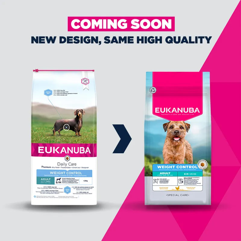 Eukanuba Daily Care Weight Control Small/Medium Adult Dog