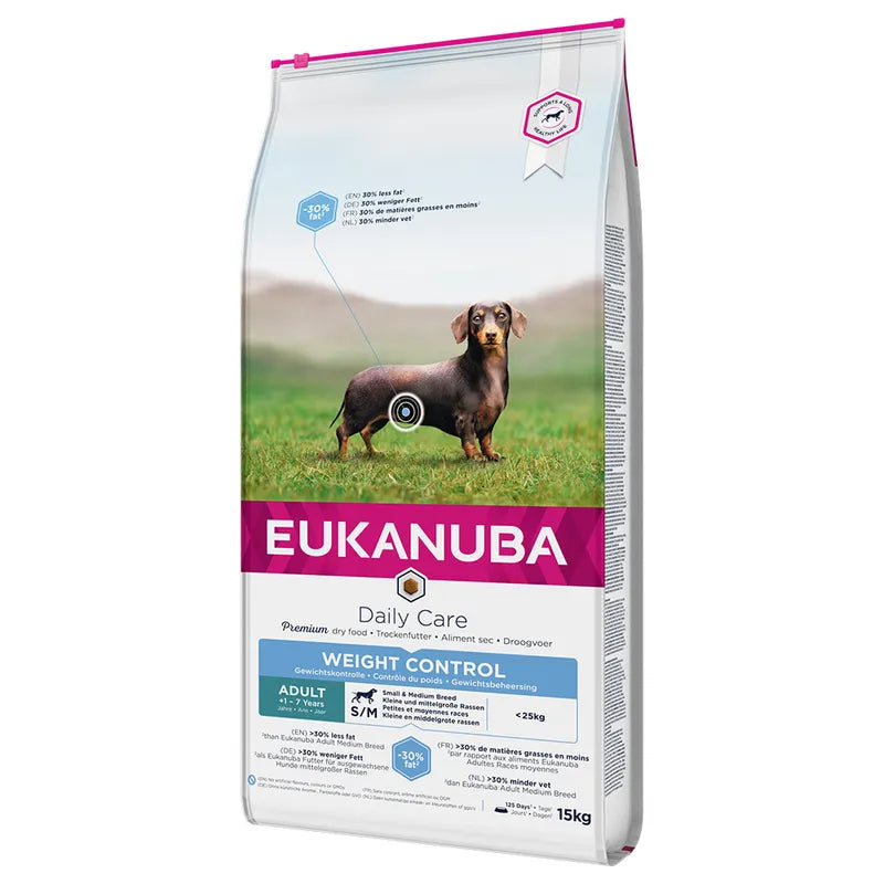 Eukanuba Daily Care Weight Control Small/Medium Adult Dog