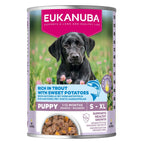 Eukanuba Dog Wet Puppy Trout with Sweet Potatoes Våtfoder till Valp 400 g