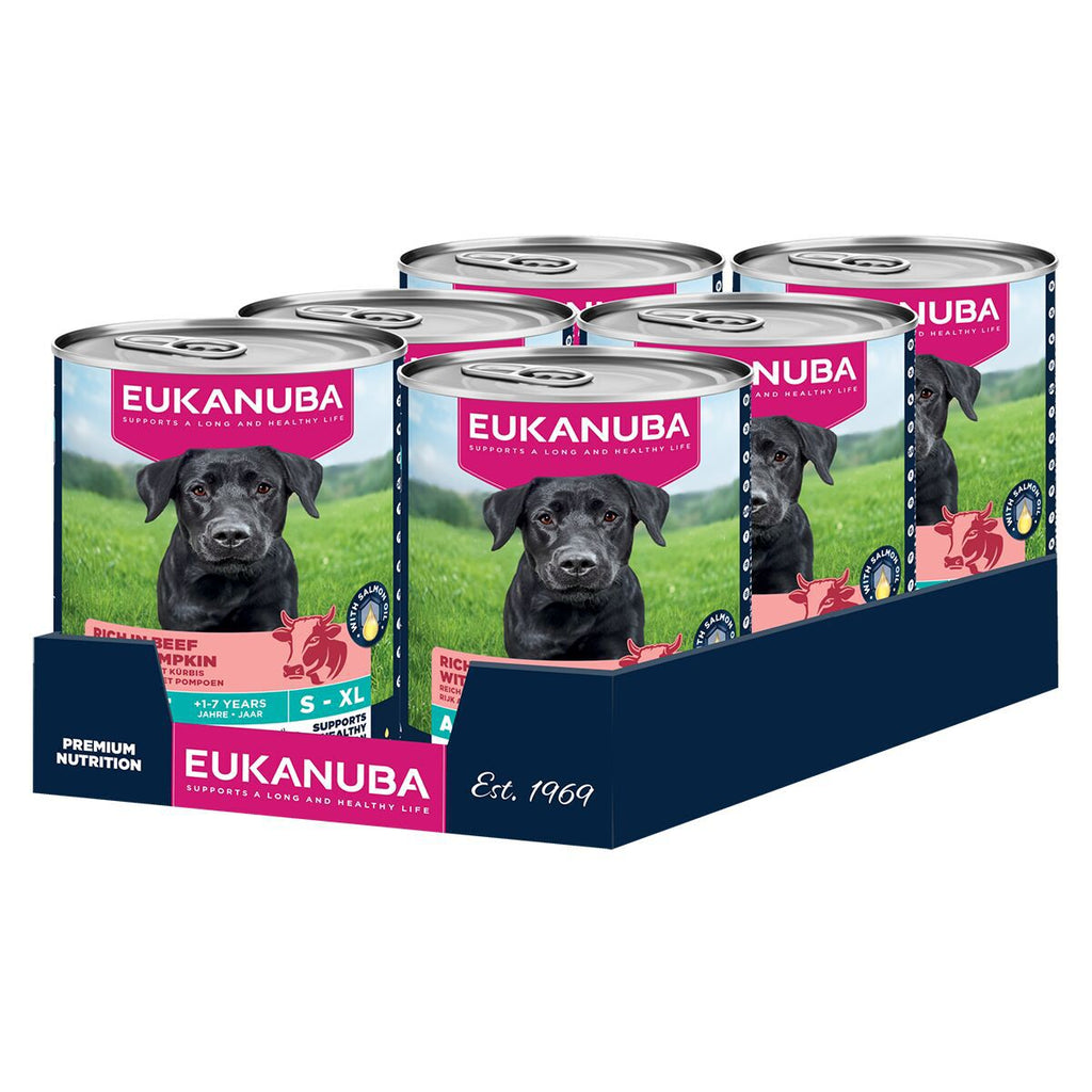 Eukanuba Dog Wet Adult Beef with Pumpkin Våtfoder till Hund 400 g