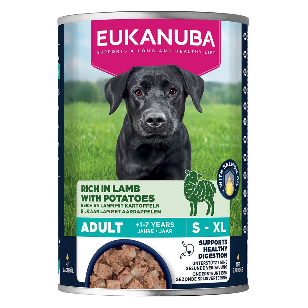 Eukanuba Dog Wet Adult Lamb with Potatoes Våtfoder till Hund 400 g
