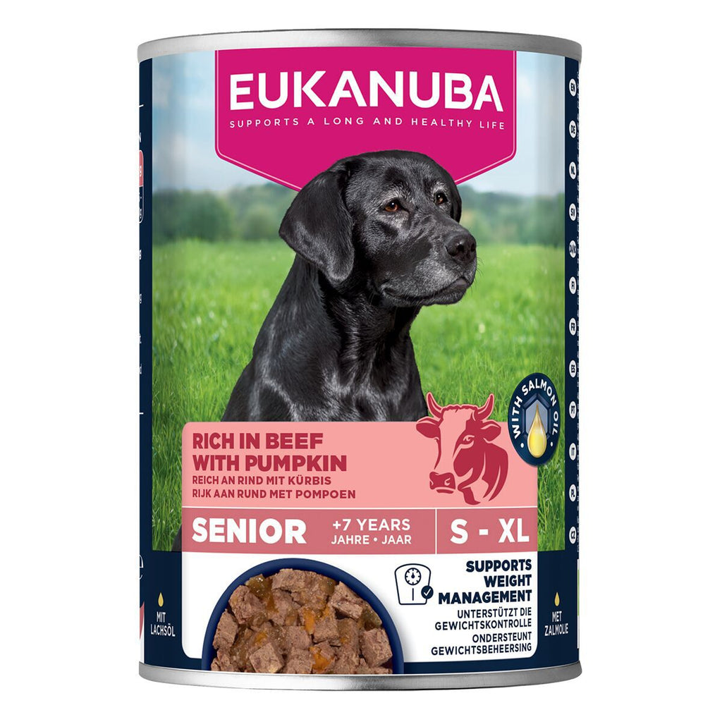 Eukanuba Dog Wet Senior Beef with Pumpkin Våtfoder till Hund 400 g
