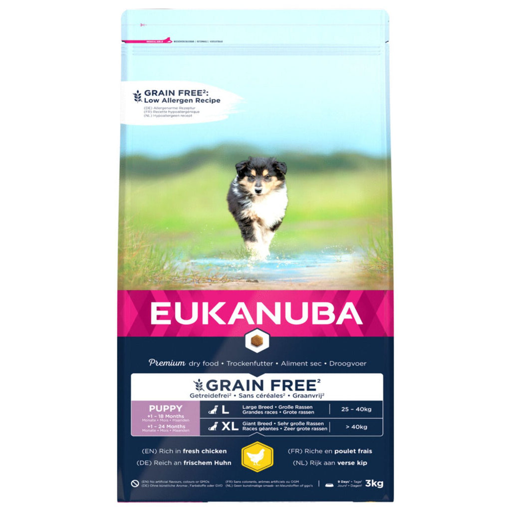 Eukanuba Puppy & Junior Large Grain-Free Chicken - Puppy food for dogs