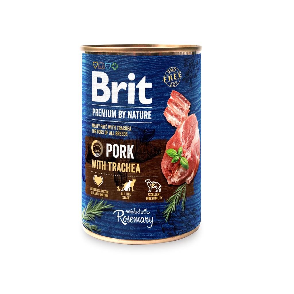 Brit Premium by Nature Fläsk & Strupe
