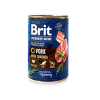 Brit Premium by Nature Fläsk & Strupe