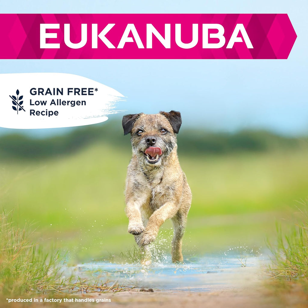 Eukanuba Grain Free Adult Small Medium Dry Dog Food Chicken
