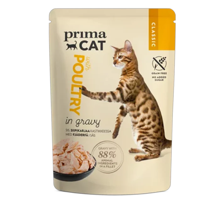 PrimaCat Classic Fågel i Sås