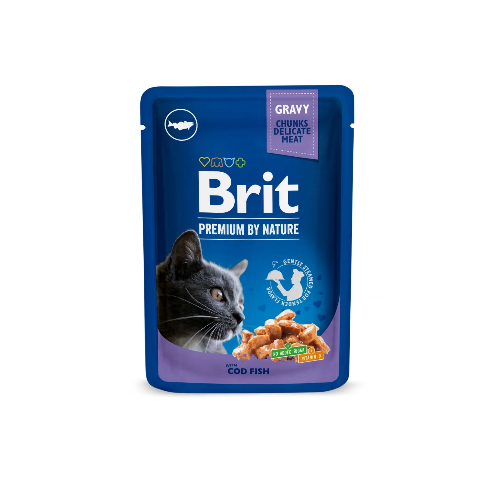 Brit Premium by Nature Katt Torsk i Sås