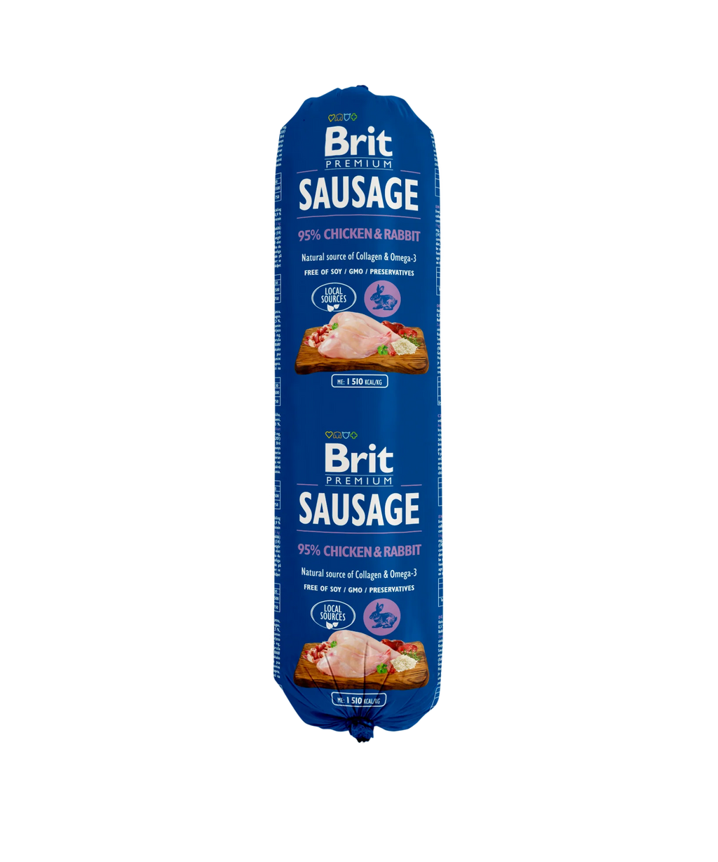 Brit Premium Korv Kyckling & Kanin