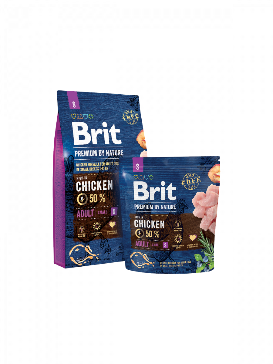 Brit Premium by Nature - Dog Adult Small Chicken