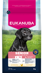 Eukanuba Dog Senior Large Breed Kyckling