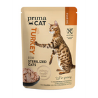 PrimaCat Classic Sterilized Kalkon i Sås