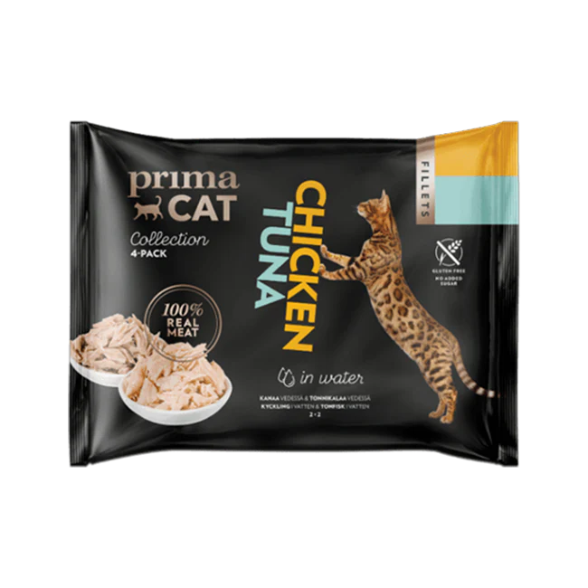 PrimaCat Fillets Tonfisk & Kyckling i Gelé