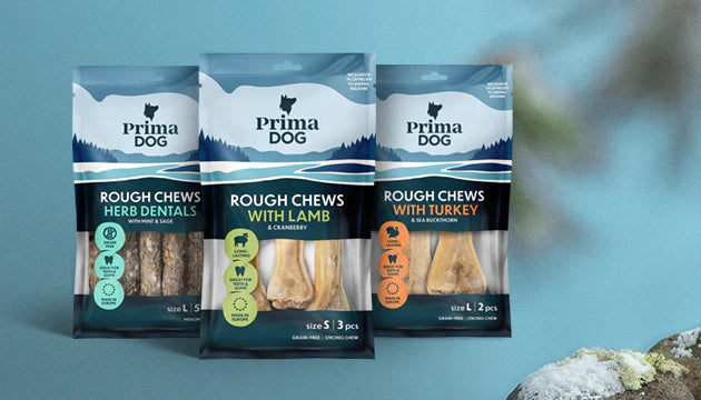 PrimaDog Rough Chews Dental Mynta & Salvia