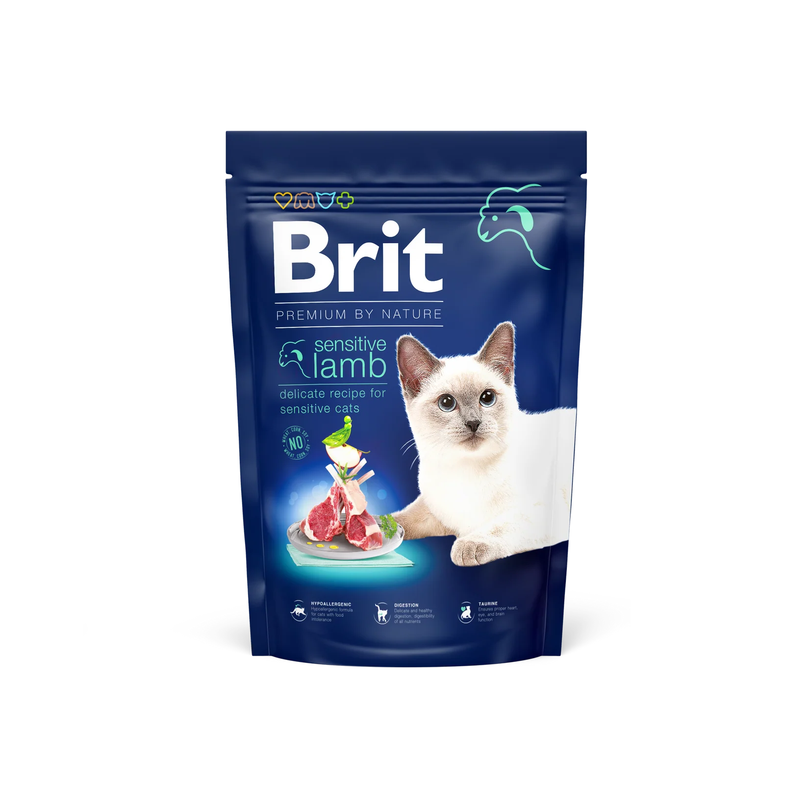 Brit Premium by Nature Katt Sensitive Lamm 1,5kg