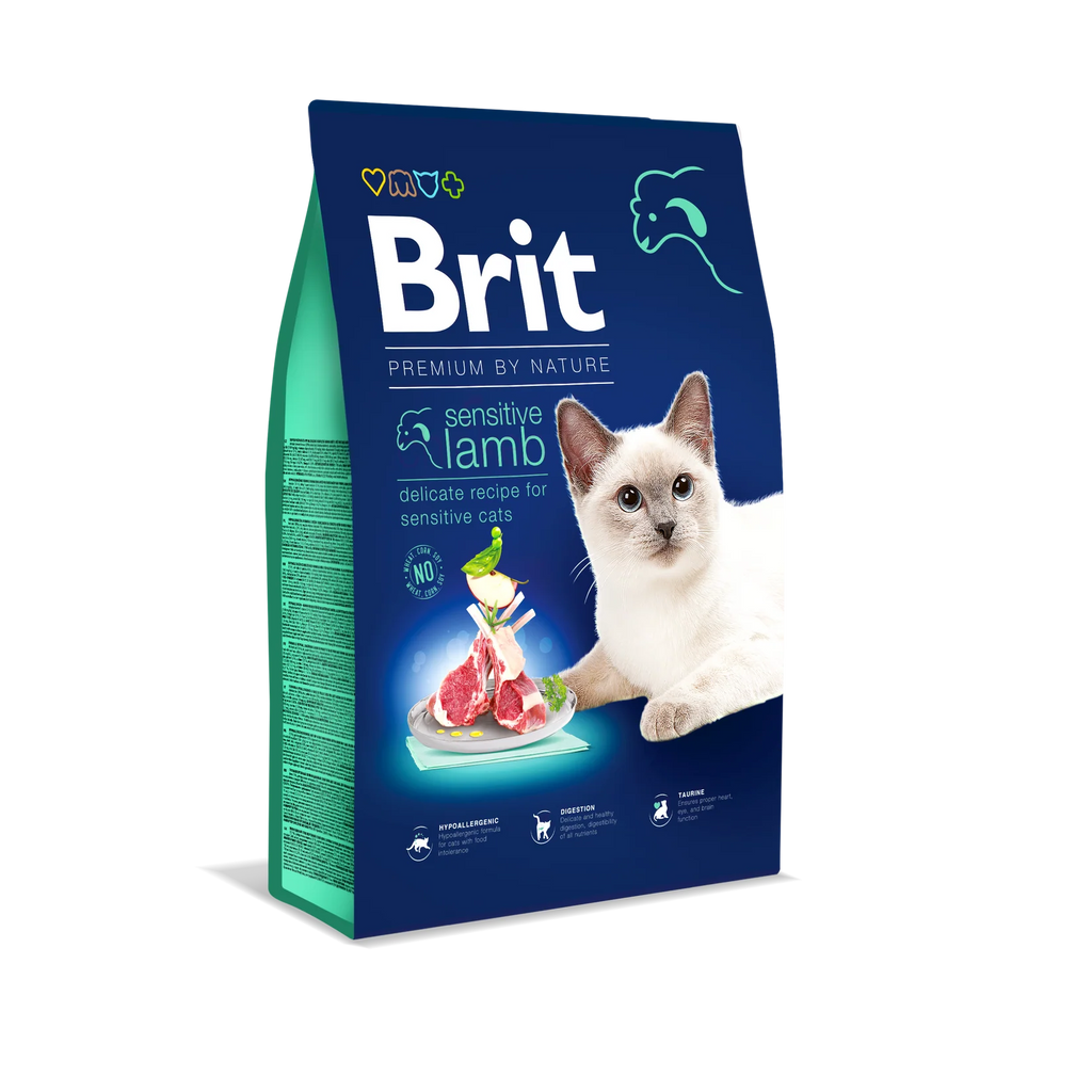 Brit Premium by Nature Katt Sensitive Lamm 1,5kg