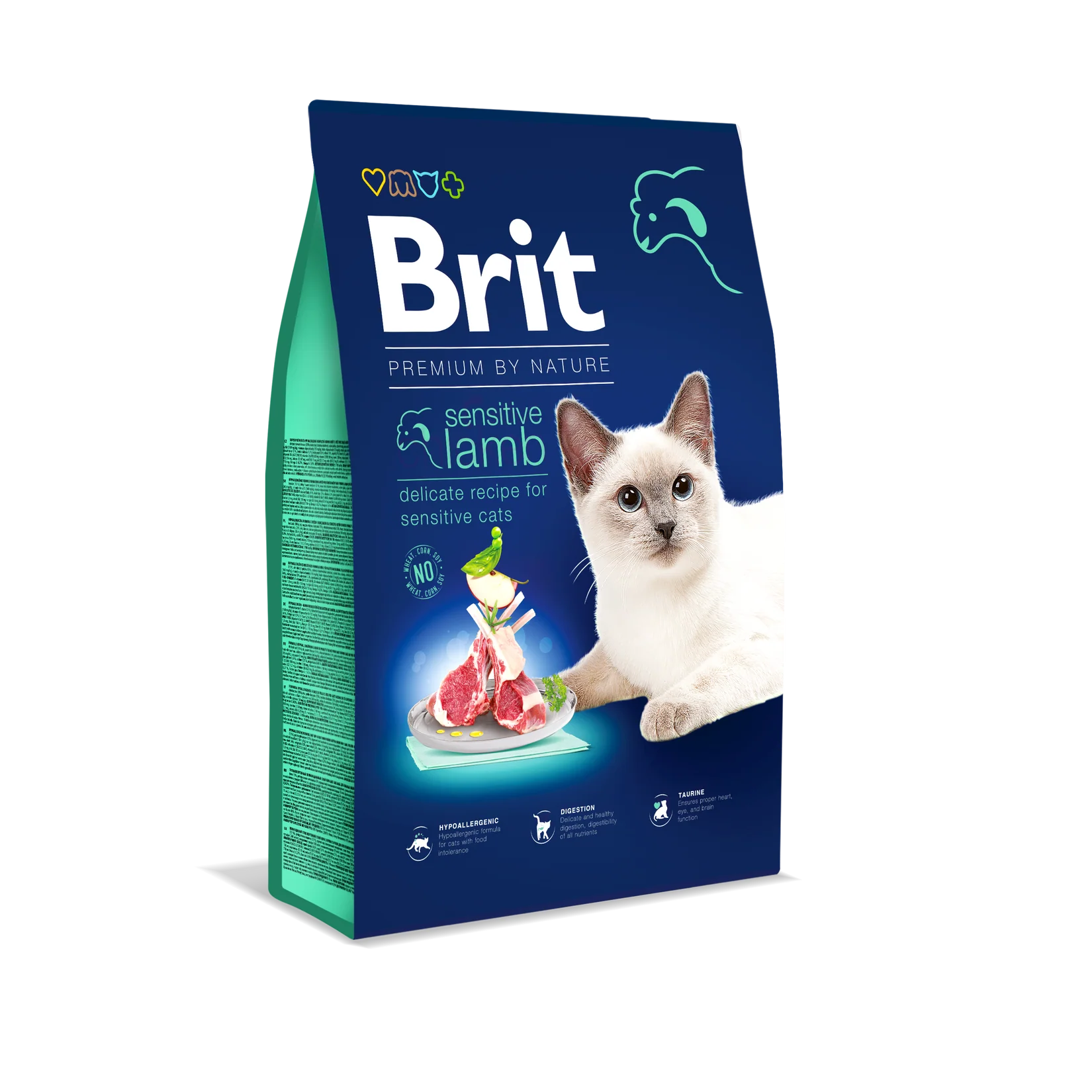 Brit Premium by Nature Katt Sensitive Lamm 1,5kg