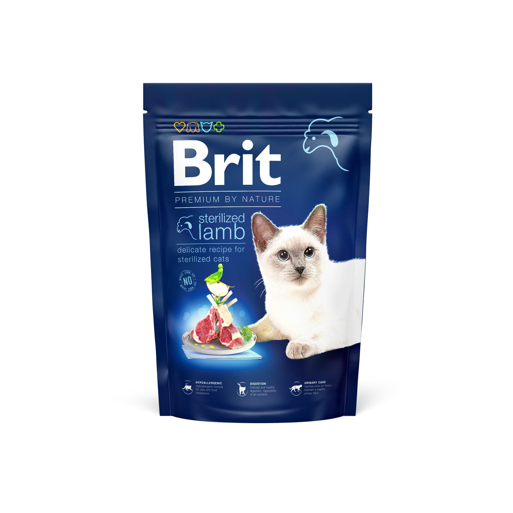 Brit Premium by Nature Katt Sterilized Lamm