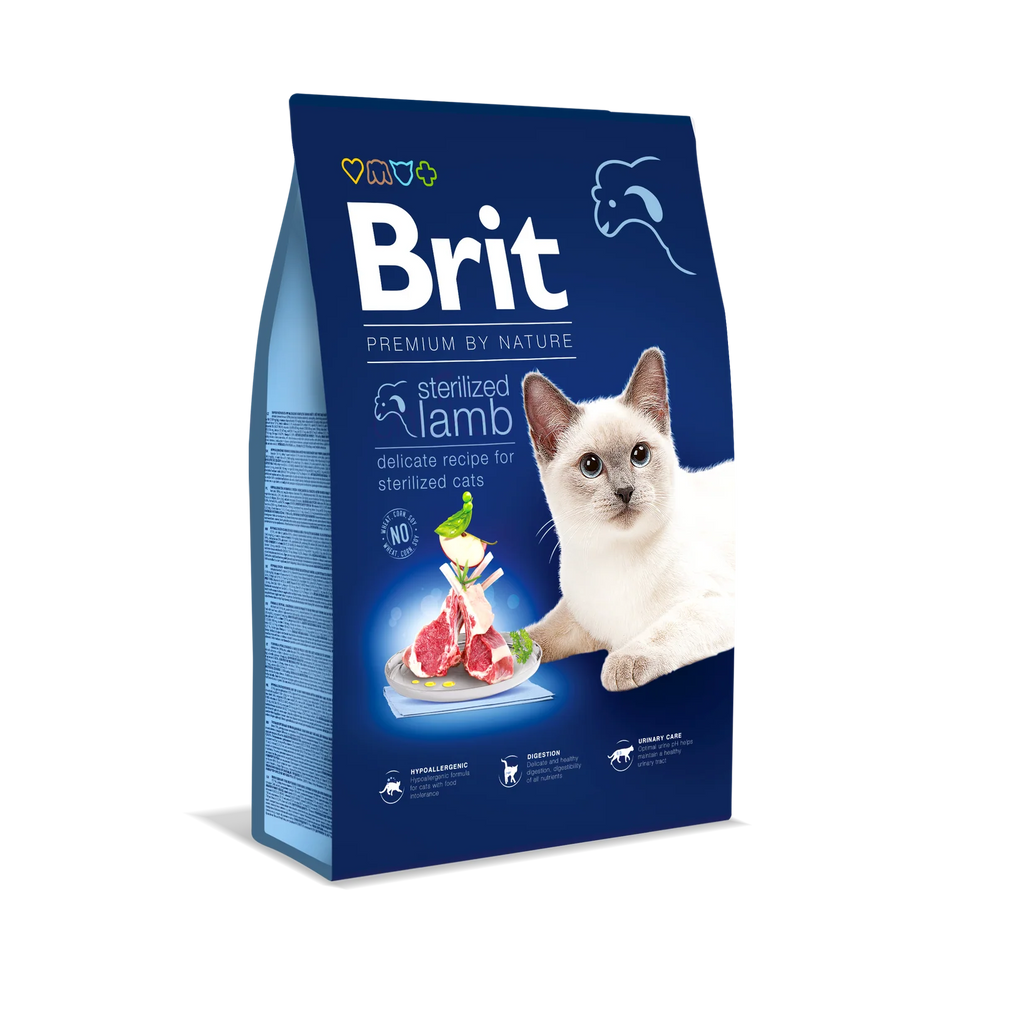 Brit Premium by Nature Katt Sterilized Lamm