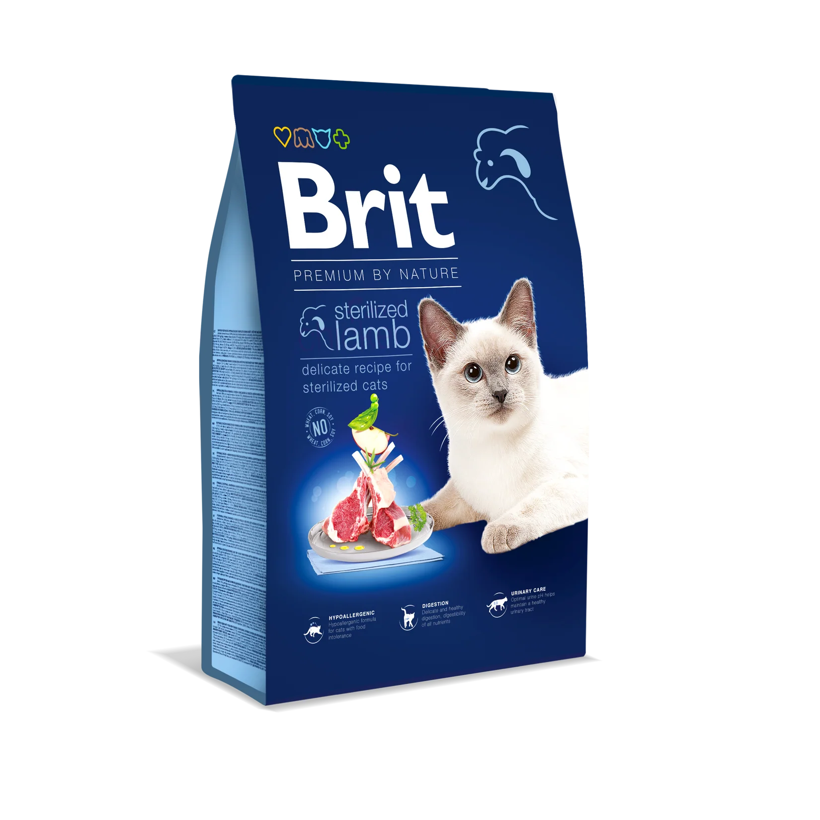 Brit Premium by Nature Katt Sterilized Lamm