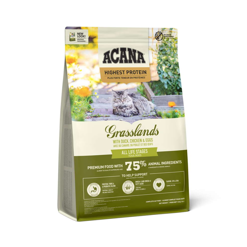 Acana Cat & Kitten Grasslands Torrfoder till Katt