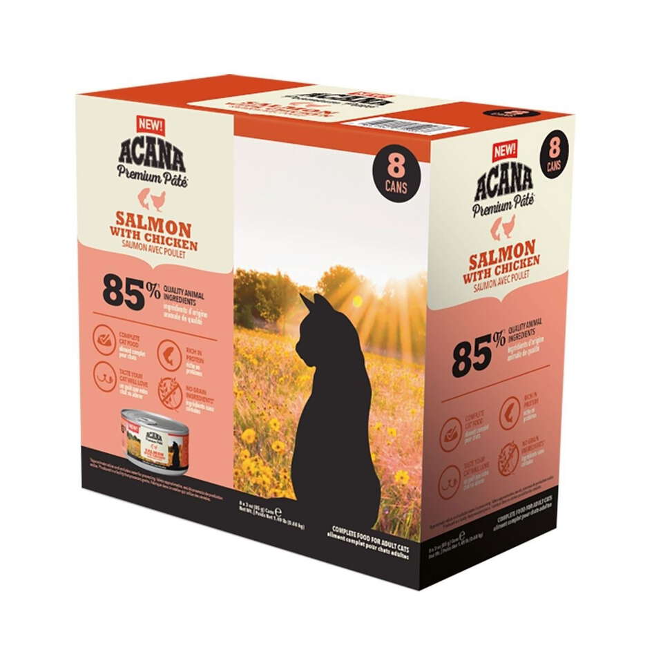 Acana Cat Adult Premium Paté Salmon & Chicken 85 g