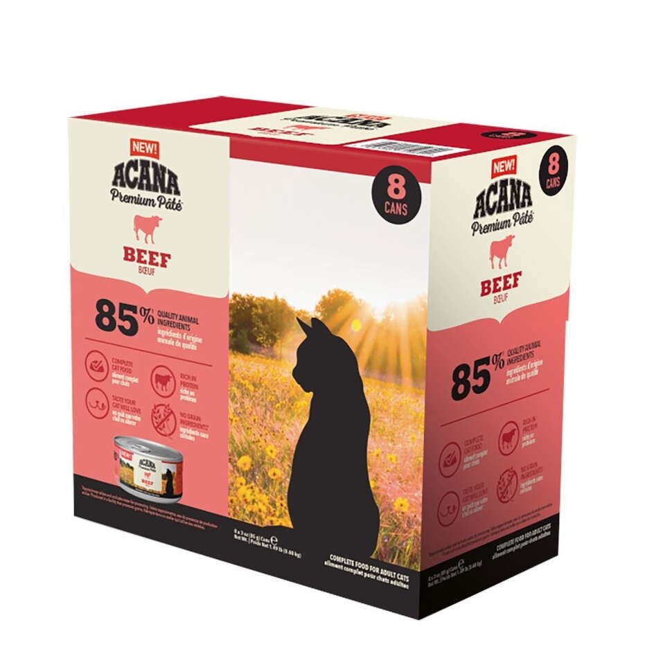 Acana Cat Adult Premium Paté Beef 85 g