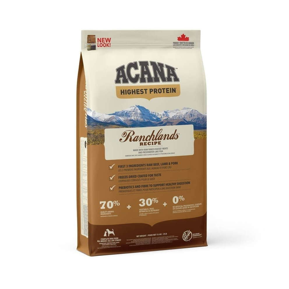 Acana Dog Ranchlands Torrfoder till Hund