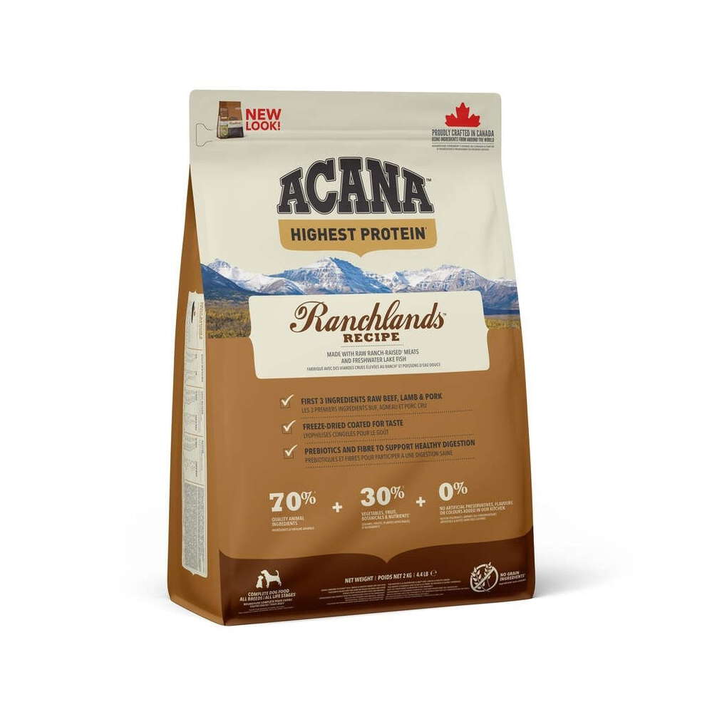 Acana Dog Ranchlands Torrfoder till Hund