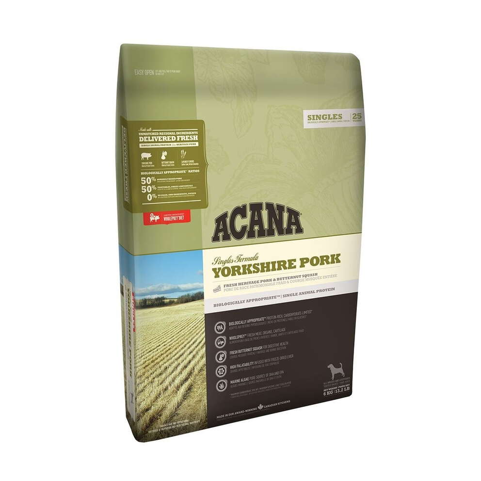 Acana Dog Yorkshire Pork Torrfoder till Hund